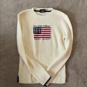 Polo flag sweater